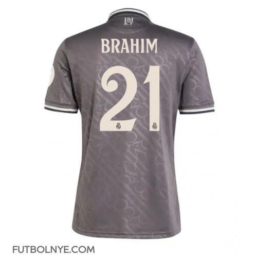 Camiseta Real Madrid Brahim Diaz #21 Tercera Equipación 2024-25 manga corta